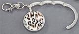Coiled Purse Hanger - Leopard Print Design