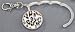Coiled Purse Hanger - Leopard Print Design