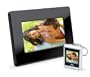 Merkury Innovations MI-DF0856 8.5-Inch Digital Photo Frame with 1.5-Inch keychain (Silver)