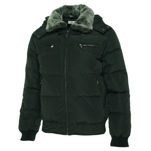 Kenneth Cole Men's Faux Memory Coat