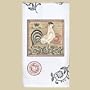 Kay Dee Designs Vintage Rooster Flour Sack Dish Towel 27x27-in
