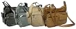 Genuine Leather Handbag with Cell Phone Holder & Many Pockets Choice of Colors