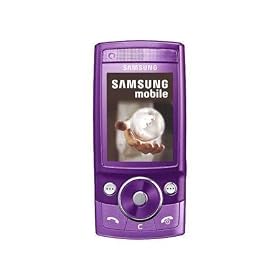 Samsung G600 Purple Sim Free Unlocked Mobile Phone