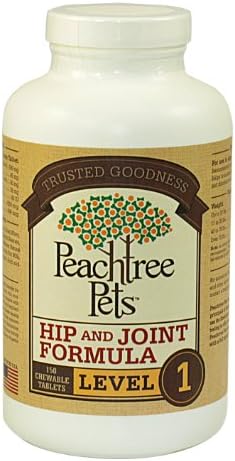 Glucosamine for Dogs - Hip & Joint Formula Level 1 - 150 Chewable Tablets