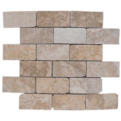 Tesoro Old Stone Mosaic Mix Muretto Mix Ceramic Tile & Stone