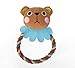 Squeaky Dog Toys - Mavel Colourful Rope Toy - Dog Chew Toys - Small Dog Breeds.