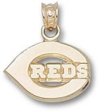 Cincinnati Reds 7/16 Polished C Reds Pendant - 10KT Gold Jewelry