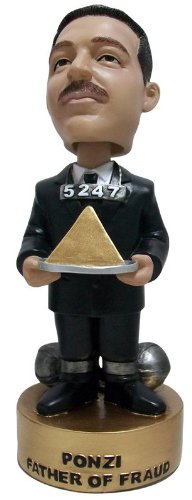The Bobblehead LLC CP01 Charles Ponzi Bobblehead