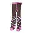 Just One Year Heart Toss Tights - Brown