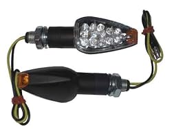 Universal Motorcycle Short Stalk LED Turn Signal for Honda CBR Yamaha R6 R1 Kawasaki ZX6 ZX10 Suzuki GSXR Harley Davidson