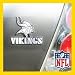 MINNESOTA VIKINGS FOOTBALL CHROME AUTO CAR LOGO EMBLEM