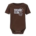 Sucker Bodysuit - Blue/ Brown