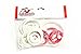 Game Room Guys Williams Alien Poker Pinball White Rubber Ring Kit