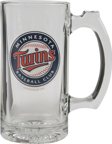 Minnesota Twins Logo Glass Tankard