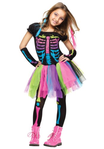 Funky Punk Skeleton Kids Costume