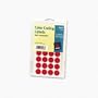 Avery Print/Write Self-Adhesive Removable Labels, 0.75 Inch Diameter, Red, 1008 per Pack (05466)