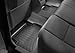 WeatherTech Custom Fit FloorLiners for Honda Fit - 1st Row (441811), Black