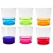 Zak Designs Marui Individual 15-Ounce DOF Tumblers, Assorted Brights, Set of 6