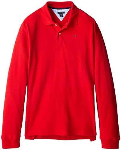Tommy Hilfiger Big Boys' Long Sleeve Ivy Polo Shirt