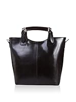 Anna Bork Bolso asa de mano Ab16012 (Negro)