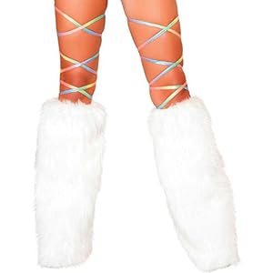 Rainbow Thigh Leg Wraps