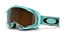 Oakley Splice Jet Black Silver Ghost Text w/Pink Ski Goggles (01-889)