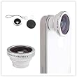 AGPtek&reg; Universal 2 in 1 Fish Eye Lens + Macro Lens for iPhone 4/4S