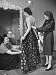 Russian-Born Dress Designer Valentina Molding Evening Gown on Mrs. Lawrence Tibbett Premium Photographic Poster Print by Alfred Eisenstaedt, 18x24