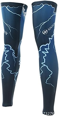 Extended Leg Sleeve Compression Sleeve Brace Support Protector Gear Sun UV Protective for Outsoor Sports M-XXXL