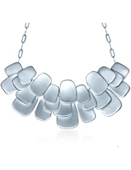 Alex Woo "Inka" Sterling Silver Crescent Necklace, 16"