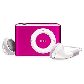 Pink - Apple iPod Shuffle lookalike 1gb mp3 player