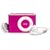 Pink - Apple iPod Shuffle lookalike 1gb mp3 player