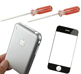 Free Screwdriver + LCD LENS! Brand New SILVER Back Metal Cover/ Case /Facia /Fascia /Housing /Faceplate for Apple iPhone 4GB 8GB 16GB (First Generation)