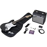Fender Affinity Special Strat and Frontman 15G Amp Value Pack, Black