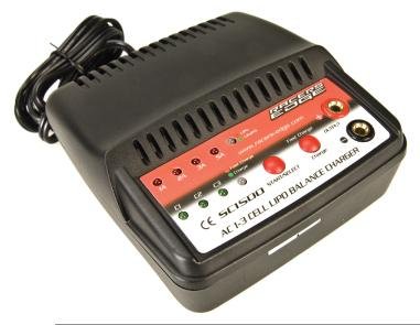 Racer's Edge 1-3S, 5A, LiPo, LiFe Battery Balance Charger, AC