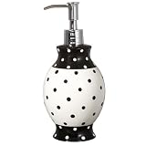 Dots Lotion Pump - Black/ White