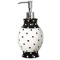 Dots Lotion Pump - Black/ White