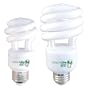 Clear-Lite 106907 OPTICOLOR ECO 9-Watt (40-Watt Equivalent) Natural Soft White and 20-Watt (75-Watt Equivalent) Natural Full Spectrum CFL Bulbs