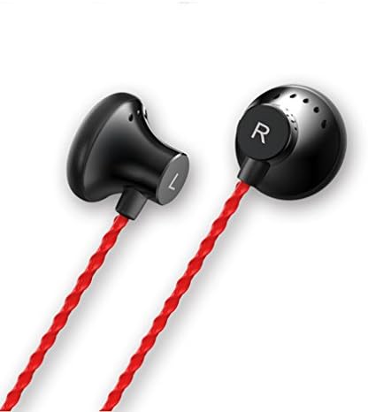 GranVela VJJB C1 Enhanced Bass Earphones In-Ear Headphones/ Hi Performance Earbuds (3 Different Size Ear Inserts / Retail packaging) Uses 3.5mm Plug with for iPhone 6, 6 Plus, 5S, 5C, 5, 4S, 4 / iPad 4, 3, 2,1, Mini, Air (Retina Display models) / iPod Touch, Nano, Shuffle, Classic / Samsung Galaxy S5, S4,S3, Note 4, Note 3, Note 2 / Other Android Smartphones - Motorola, Google Nexus, HTC, Sony, Nokia / Tablets &amp; MP3,MP4 Players ,gifts