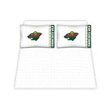 NHL Minnesota Wild Micro Fiber Sheet Set (Full)