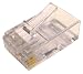 Cables Unlimited 2 Piece Cat6 Connector for Stranded Wire 50 Pack