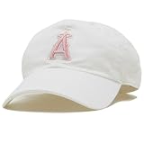 Los Angeles Angels of Anaheim Women's White & Pink Adjustable Cap