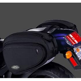 Cortech Sport Tri-Bag System Black (Includes Sport Tail Bag and Saddlebag) Black
