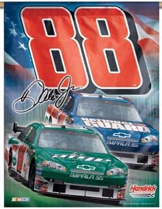 #88 Dale Earnhardt Jr Nat'l Guard 3" Domed Round Decal