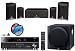 Yamaha Advanced CINEMA DSP 3D Ready Home Theater System with 5.1-channel 525 Watt AV Receiver + 2 Front Shelf Speakers + 2 Surround Satellite Speakers + 1 Center Channel Speaker + 1 Advanced YST II Front Firing 100W Powered 10" Active Subwoofer (Speaker W Yamaha Advanced CINEMA DSP 3D Ready Home Theater System with 5.1-channel 525 Watt AV Receiver + 2 Front Shelf Speakers + 2 Surround Satellite Speakers + 1 Center Channel Speaker + 1 Advanced YST II Front Firing 100W Powered 10" Active Subwoofer (Speaker W