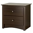 Fremont 2 Drawer Night Table - Brown