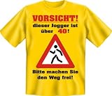 Fun T Shirt " Jogger mit 40 ??? " Gr��en S - XXL - 