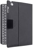 Belkin - F5L114edC00 - &Eacute;tui-support avec clavier AZERTY Bluetooth int&eacute;gr&eacute; pour iPad 3 - Noir