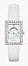 San Diego Chargers Ladies Allure White Leather Strap Watch