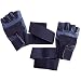 Full Leather Weight Lifting Glove Training Gloves with Wrist Wraps